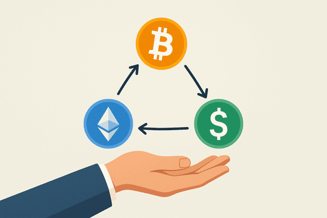 Crypto Triangular Arbitrage Explained: How the 3-Leg Loop Works, a Full Numeric Example, and Profit Check